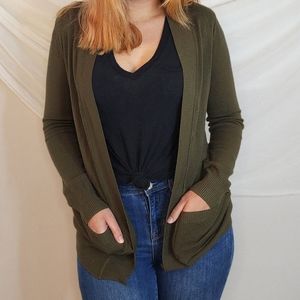 Open cardigan by magnolia